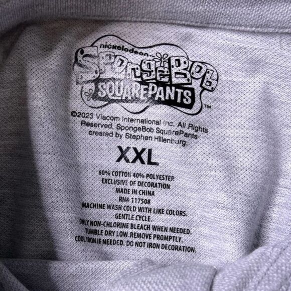 SpongeBob SquarePants Polo-XXL - Picture 3 of 4